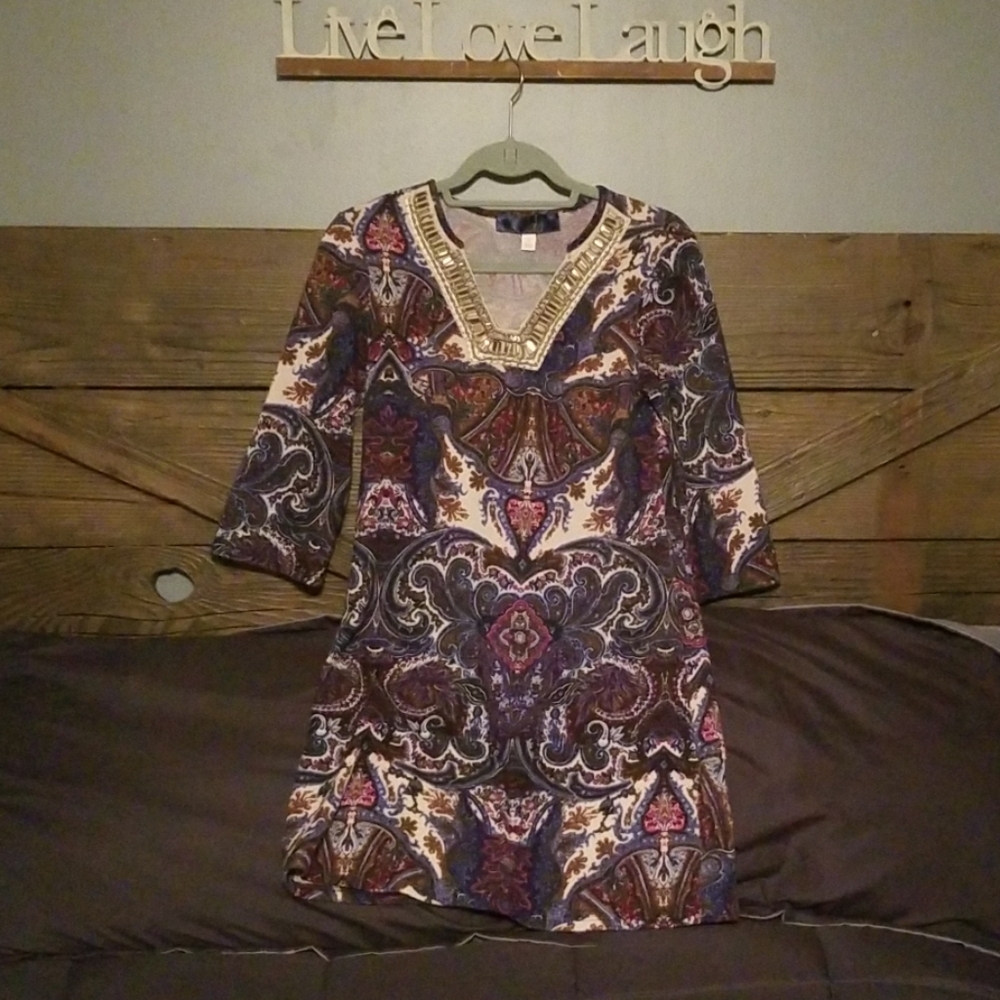 Fun paisley tunic dress - BOGO eligible